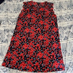 Floral woman’s dress